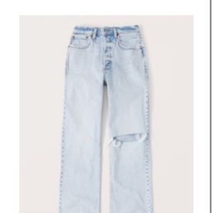 Abercrombie Low Rise Baggy Jeanss